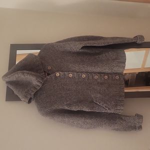 Eileen Fisher, Small, wool grey cardigan
